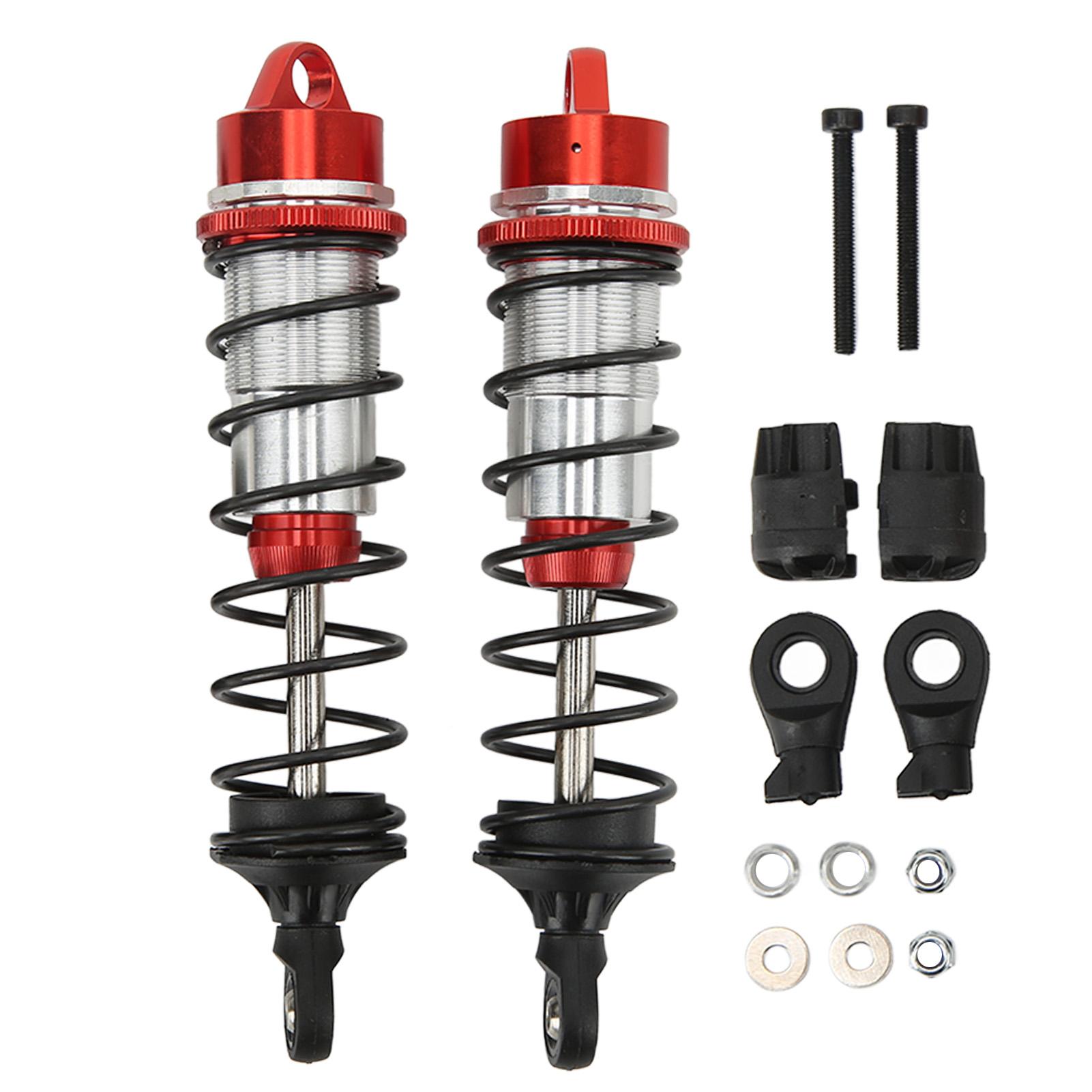 

A Pair RC Front Shock Absorbers Aluminium Alloy High Elasticity RC Front Spring Damper for 1Celsius7