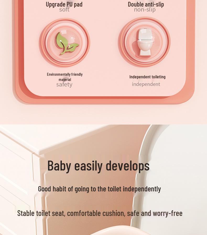 Jumbo Kids' Potty Training Seat with Ladder and Lid - Free Home Shipping