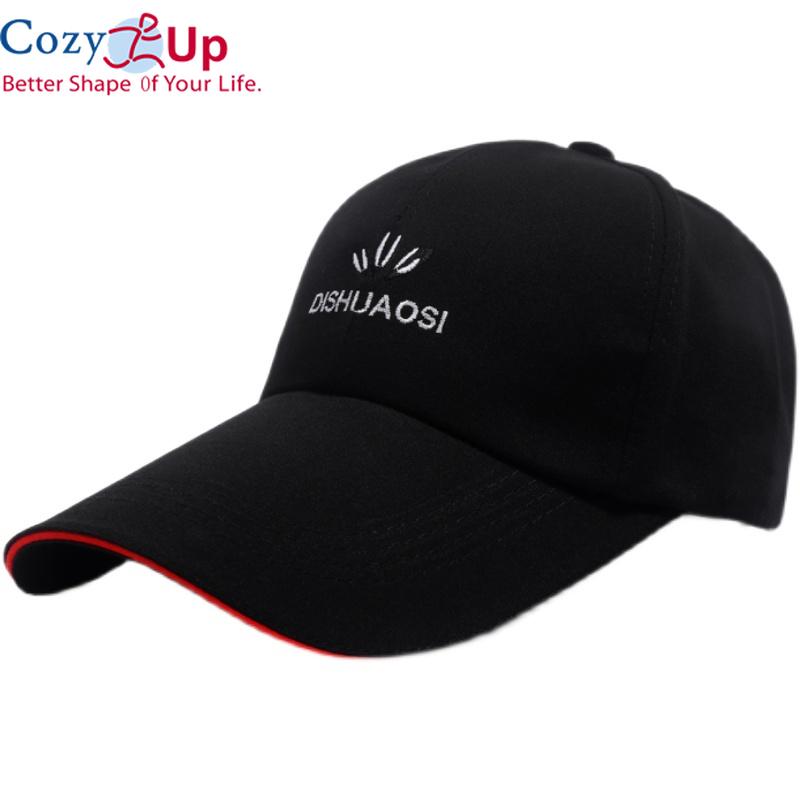 Cozy Up Sombrero de Hombre Primavera y Verano Gorra de Béisbol Exterior Versión Coreana del Sombrero Largo para el Sol Pesca Protección Solar Sombrero para el Sol Gorra Femenina