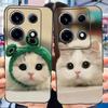 For Infinix Note 30 VIP Infinix Note 30i X6716 Phone Case Fashion Painting Child Fashion Matte Black Case Bumper Note30i Capas