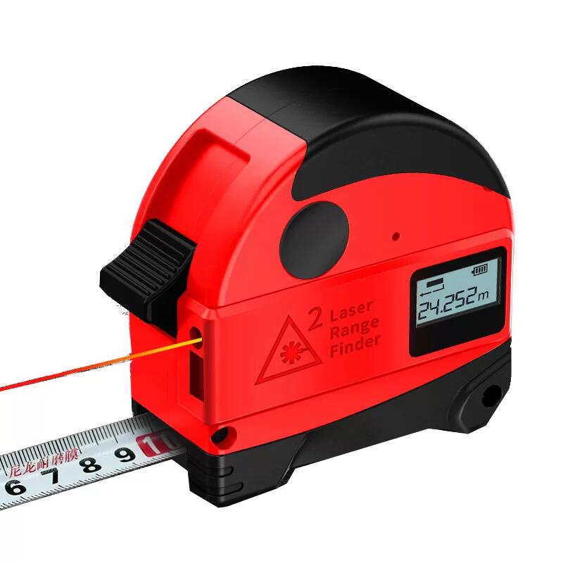 Apekstool Hot Sale 2-In-1 Function 40M Laser Distance Meter 5M Hoto Laser Tape Measure