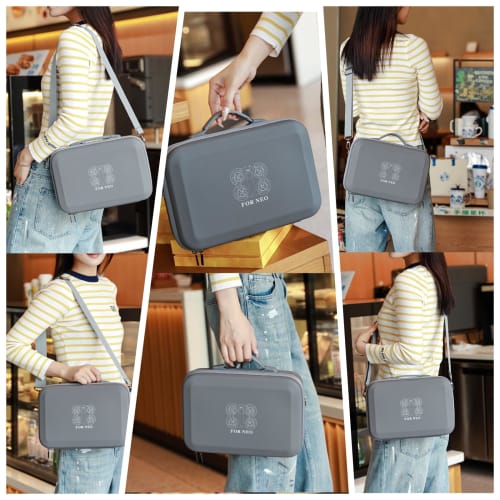 DJI Neo Fly More Combo Storage Case, DJI Neo Drone Compatible Storage Case, Carrying Case, PU Leather, Waterproof Storage Bag, Portable