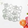 Metal Die-Cuts Making Embossing Scrapbooking Durable Stencils Holiday