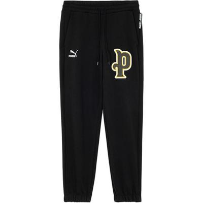 Printed Logo Drawstring Sweatpants Men Bottoms Black 536183-01