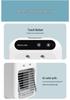 Portable Mini Air Cooler & Humidifier - Silent Cooling Fan for Home and Dormitory
