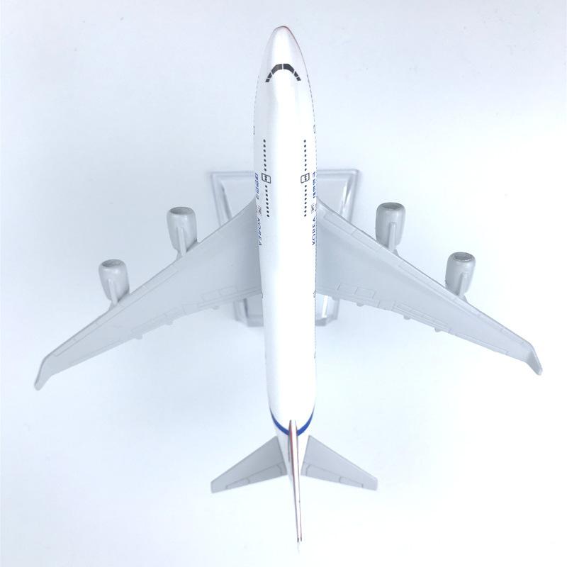 Replica Diecast 1/400 Scale Miniature Aircraft 16cm B747 Korea Air Force One Airways Metal  Airplane Model Plane 747 Model Plane