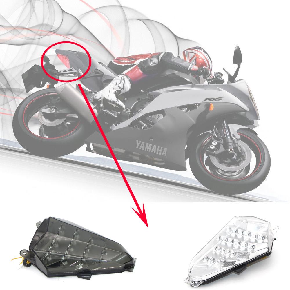 Yamaha YZF R6 2006-2007 Tylna lampa