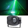 Clear Patterned Projection Light Colorful Rotating Voice Control Stage Light