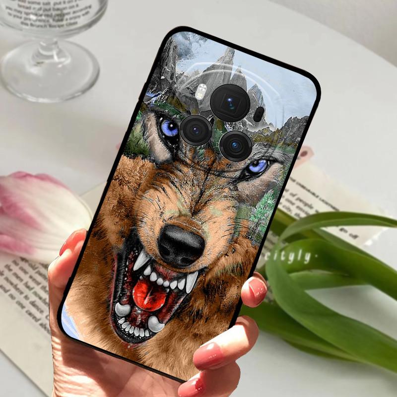 For Honor Magic 6 Pro Case animal Silicone Soft TPU Back Covers For Honor Magic6 Pro Magic 6 Pro Case Protective Catoon Funda