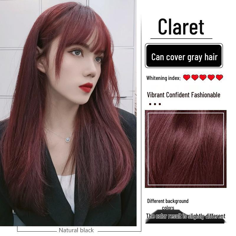 2026 Hair Dye Cream: Gray-Brown Linen, Black Tea Color, with Hair Care Benefits