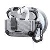 KEYSION Magnetic Automatic Switch Earphone Case for Airpods Pro 3 Pro 2 Shockproof Phone Stand Hook Headphone Cover for AirPods 4