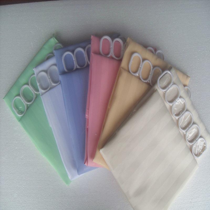 3D Waterproof Bathroom Shower Curtain Mildew Proof Thickened Polyester Bath Curtain Shower Curtains Environmental Toilet Door Curtain