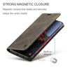Premium Vintage Leather Wallet Case for Samsung Galaxy S24 FE - Flip Cover with Card Slots, Shockproof Retro Style (4 Colors)