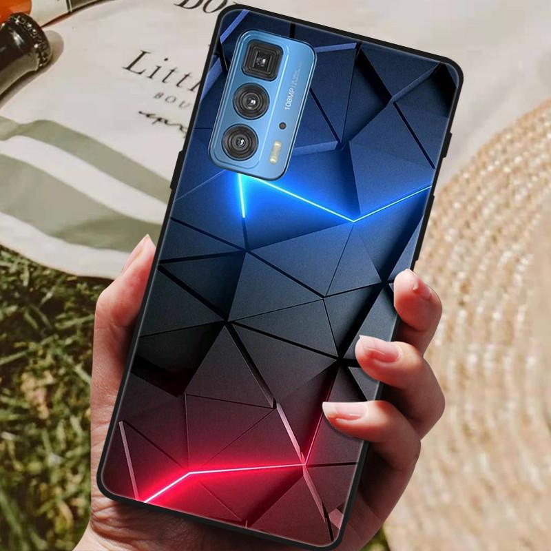 Für Motorola Moto Edge 20 Pro Hülle Weiche TPU Silikon Rückseite für Motorola Moto Edge S 20 Pro 5G Handyhüllen Mode Coque