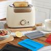 Silikon Toaster Staubschutzhülle Frühstücksmaschine Staubdichte Abdeckung Toaster Oberdeckel Schützt Küchenutensilien vor Staub Spritzern Insekten