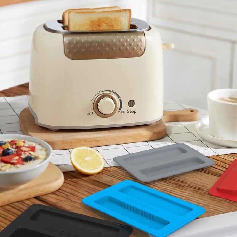 Silikon Toaster Staubschutzhülle Frühstücksmaschine Staubdichte Abdeckung Toaster Oberdeckel Schützt Küchenutensilien vor Staub Spritzern Insekten