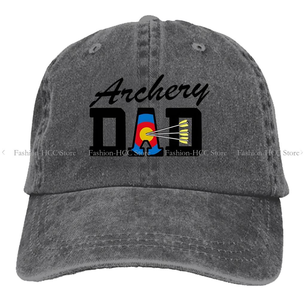 Dad Baseball Caps Peaked Cap Archery Sport Sun Shade Hats for Unisex Women