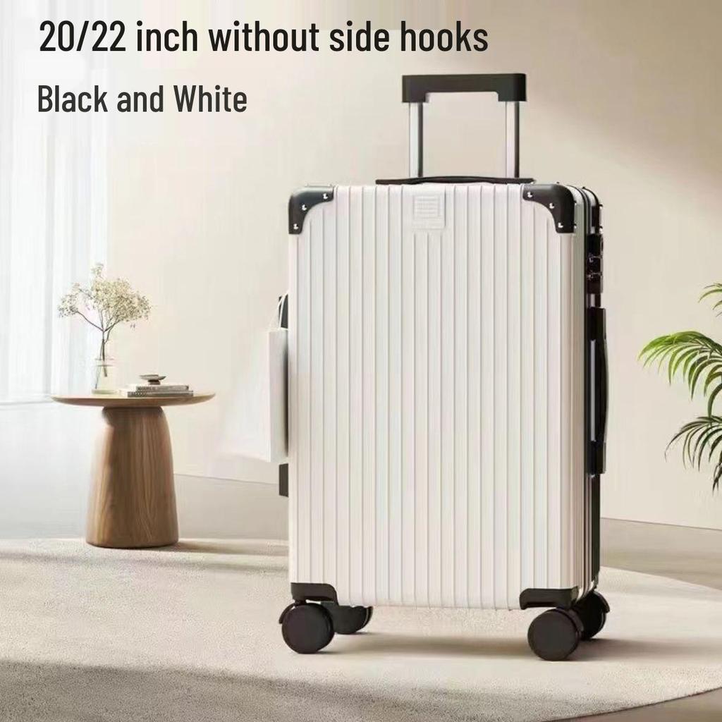 Women's Retro Large Capacity Password Suitcase - Durable Trolley Case for Student Travel