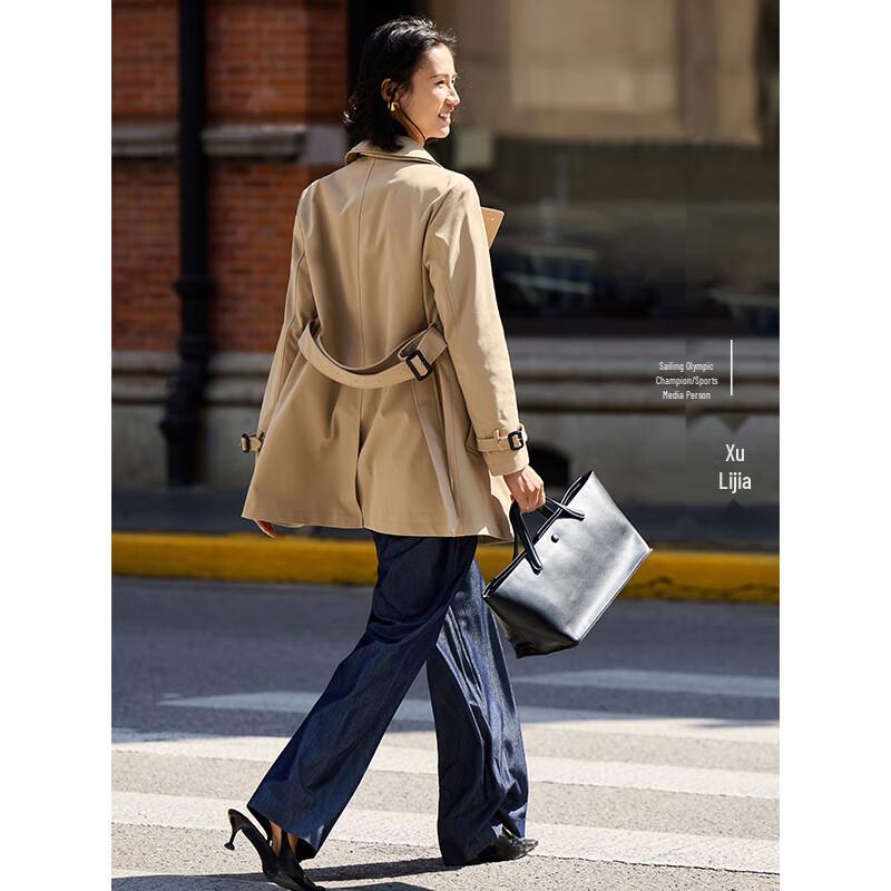 Navigare Women's Old Money Style Wide-Leg Casual Pants
