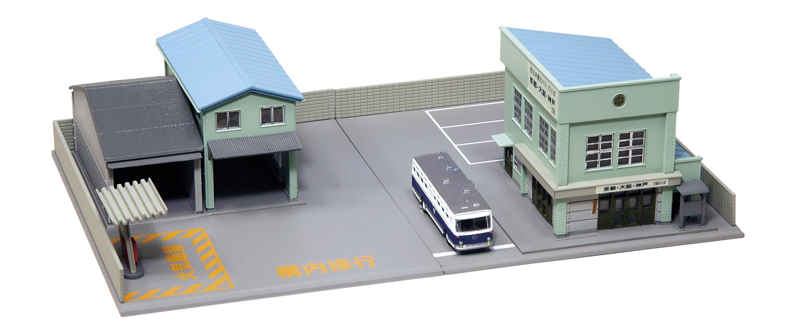 

KATO N gauge автобусная контора зеленая принадлежности для железнодорожной модели 23-461B
