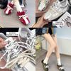 Sheepskin Version~ Inner Height Increase 6cm German Training Shoes Women's 2025 Spring and Autumn New Versatile Sports and Leisure Shoes Forrest Gump