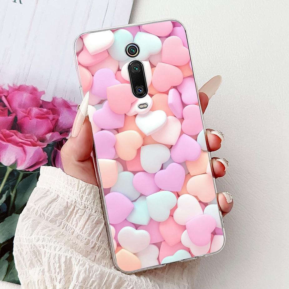 For Xiaomi Mi 9T Pro Case Cute Cat Lucky Koi Painted Cover Soft Silicone Phone Case For Xiaomi MI 9T Pro Mi9T 9TPro Fundas Coque