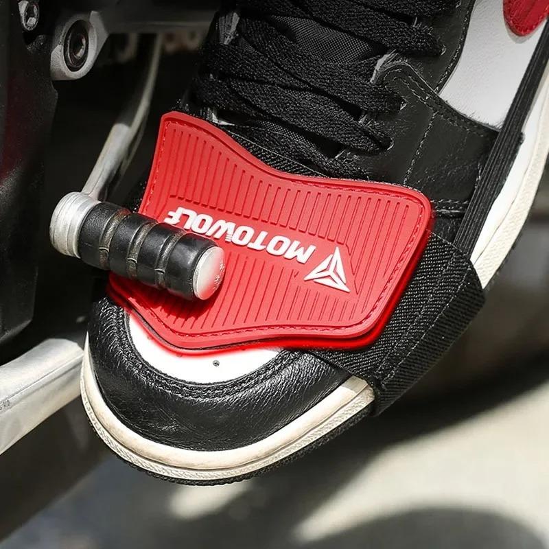 Universal Motorcycle Shoe Cover Guards Motorbike Gear Shift Pad Anti-slip Durable Boot Protector Anti-skid Gear Shifter