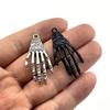 Exaggerated Skull Ghost Claw Pendant - Personalized Halloween Alloy Jewelry Accessory