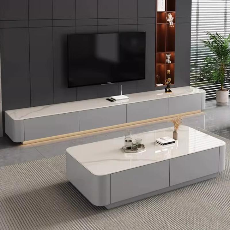 Vintage Professional Tv Stands Large Size Room Decor Beauty Wooden Modern Tv Table Fashion Tv Table Muebles Postmodern Furniture