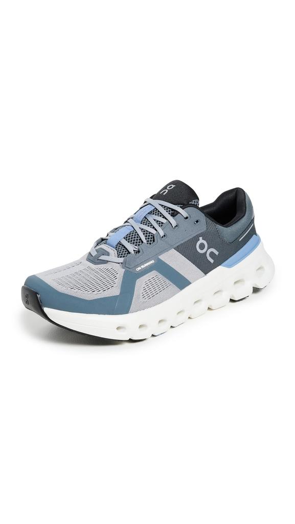 On Cloudrunner 2 Alloy Chambray Running Size Men's Shoes, 25.5cm