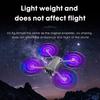 LED Flash Light Propellers for Mini 3 PRO Blades Props Cool Glowing Ring Paddle Blade Rechargeable Night Flying