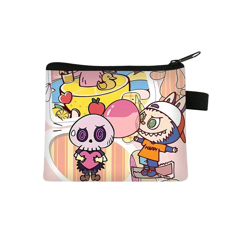 New Labubu Children's Coin Purse Student Cartoon Bag Trendy Mini Storage Bag