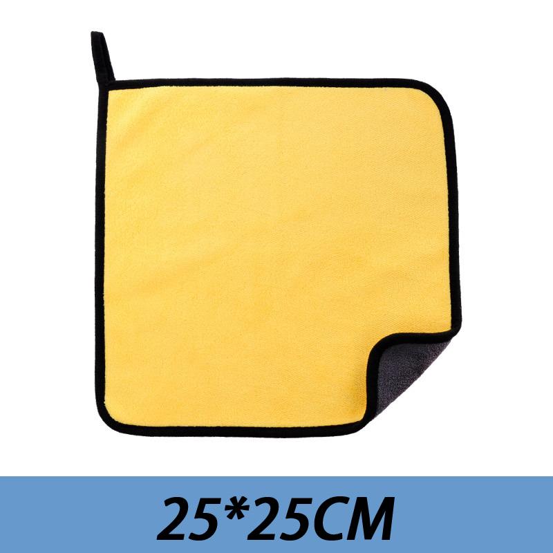 

Car Wash Microfiber Towel Car Cleaning Drying Cloth Care Cloth Car Wash Towel Kitchen Towel жёлтый