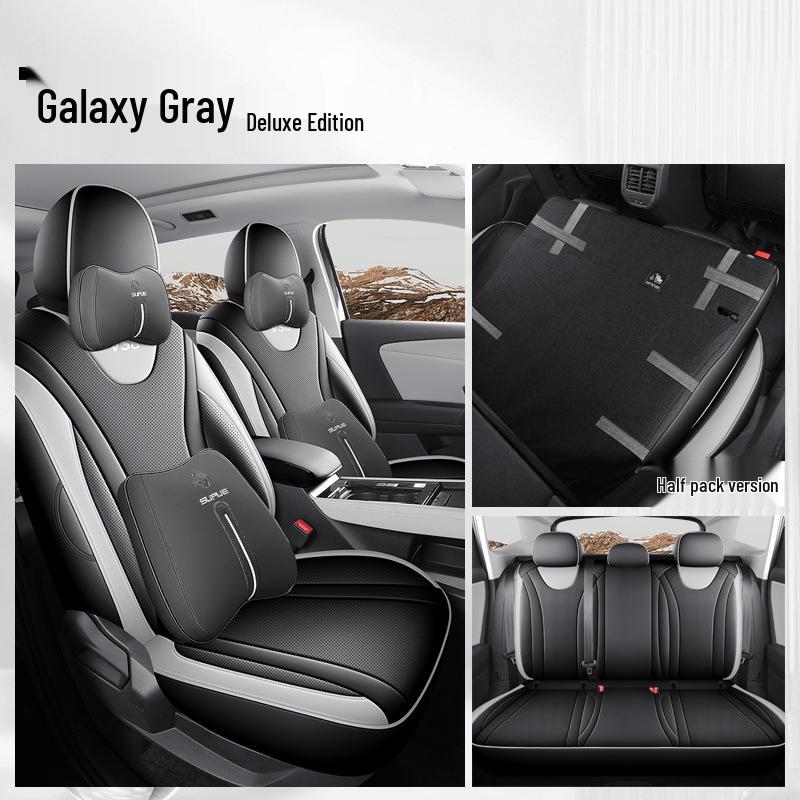 Breathable Full-Coverage Leather Seat Covers for 2026 VW Jetta VS8