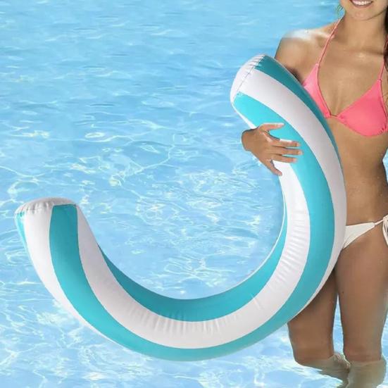 Yousheng Curved Pool Noodles Inflatable Swimming Pool Noodle Summer Water Game Pool Floats for Outdoor Beach Water Fun