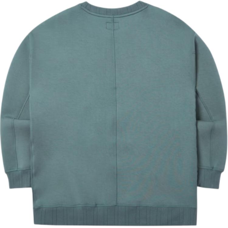 New Era SS24 MLB Brooklyn Dodgers Logo Embroidered Crewneck Long Sleeve Sweatshirt Men sweatshirt Green 14187466