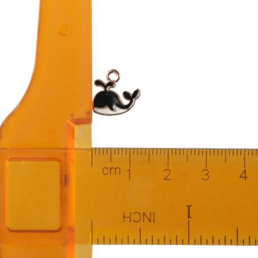 50pcs Alloy Enamel Fish Charms Pendants Whale Fish Ocean Sea Aninal Charms DIY Accessories