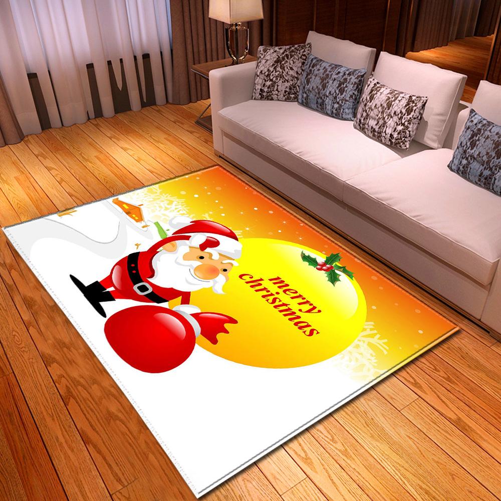 Christmas Living Room Floor Mat Bedroom Dining Room Carpet Carpet Doormat