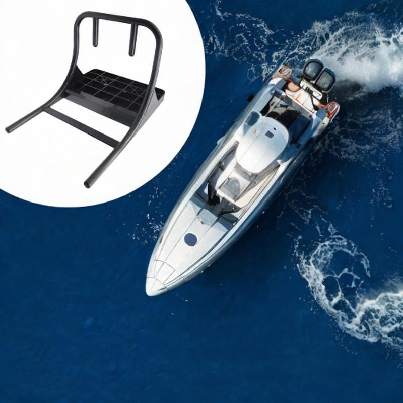 Boat Motor Mount Bracket High Performance Marine Outboard Motor Bracket for Ship Rubber Dinghy Fishing Boat Canoe Accessories