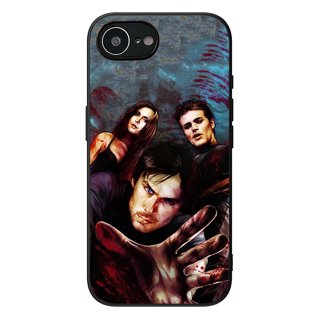 Phone Cover the Poster Vampires TV Diaries for Xiaomi Redmi Note 13 A3 A4 14 Pro Plus 9T 14C 13C 9C NFC + Pro+ 5G 4G Soft Case