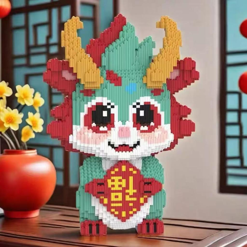 Non-Toxic 3658-Piece Fulong 3D Puzzle Building Block Set Mixed-Color Plastic Construction Toy Suitable For Ages 14 And Above Ideal Gift