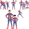 Exquisite Iron Spider-man Cosplay Costume Featuring Perfect Stitches For Halloween Fun