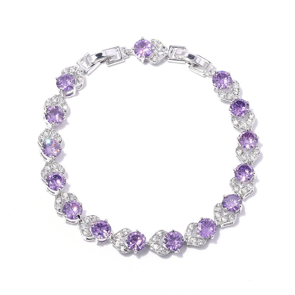 Bracelet Women'S Light Luxury Versatile Temperament Jewelry Zircon Adjustable High Value Jewelry Tide Jewelry