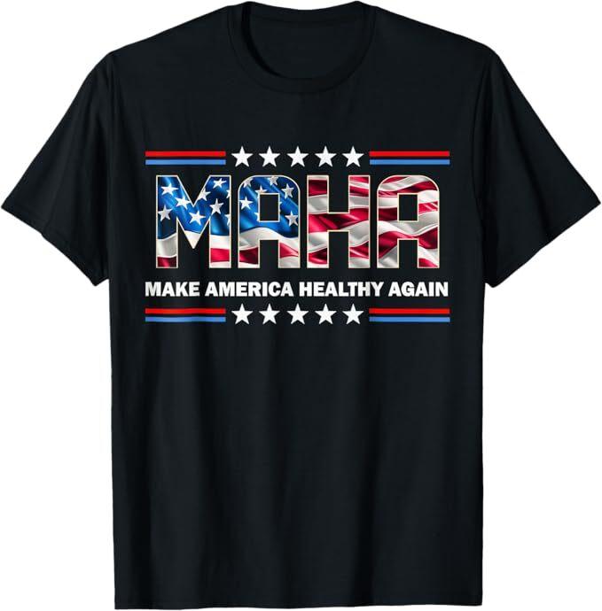 MAHA Trump 2024 Make America Healthy Again Unisex T-Shirt Unisex T-Shirt XXXXL