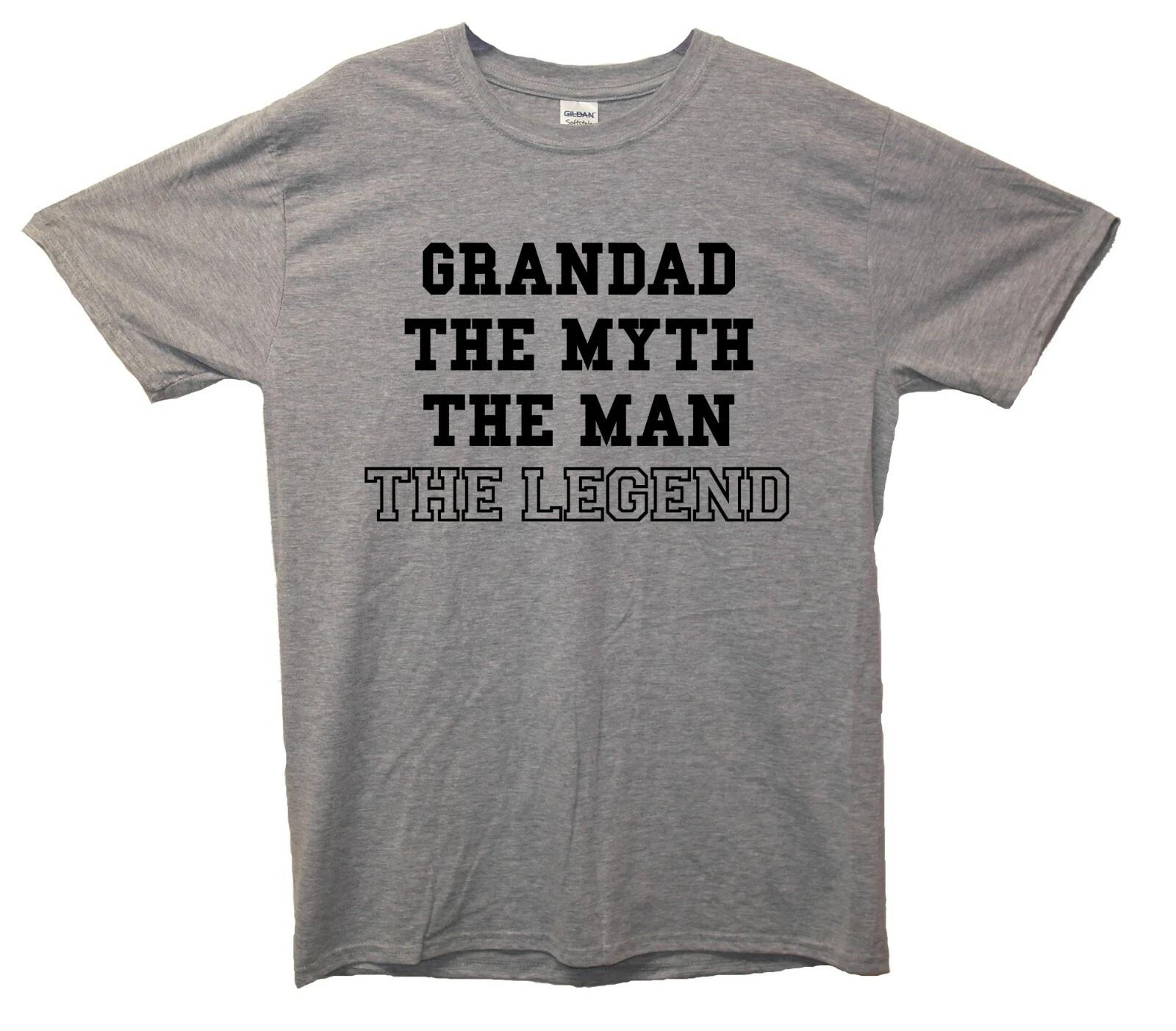 

Grandad, The Myth, The Man, The Legend Printed T-Shirt S