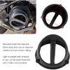Motorcycle Air Scoop Cover, ABS Material Carbon Fiber Style Motorcycle Engine Cooling Fan Cover Replacement for GY6 125cc 150cc 152QMI 157QMJ
