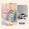 Clear Storage Organizer Desk Organizer with Drawers Plastic Stationery Organizer Makeup Organizer Storage Box for Office