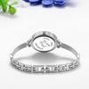 Women's Bangle Watch, Simple and Cute, Analog Display, Waterproof, Alloy Strap, Popular, Stylish, Silver, Perfect Gift for Birthdays, Anniversaries,