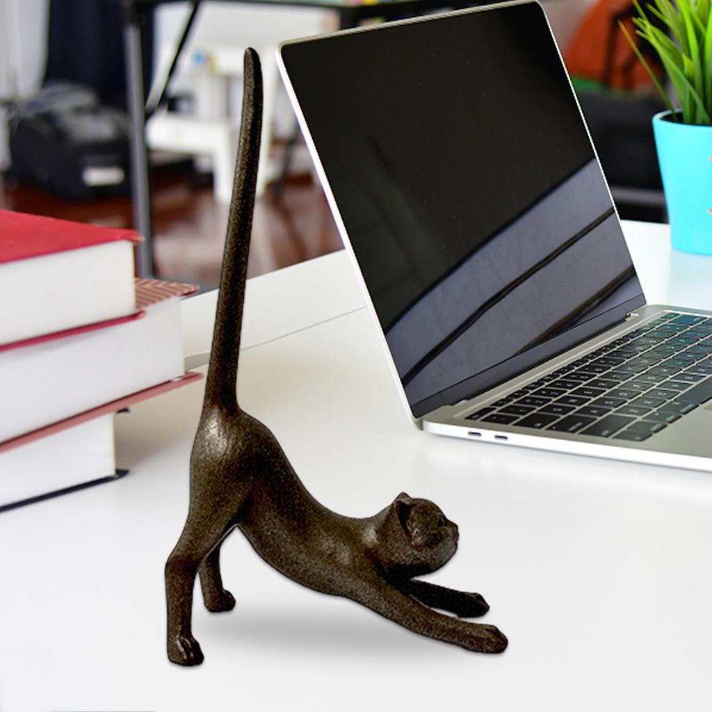 Yoga Kat Keukenrolhouder Huisraad Keukenrolhouder Vrijstaande Giraf Yoga Kat Huishoudster Verticale Keukenrolhouder Voor