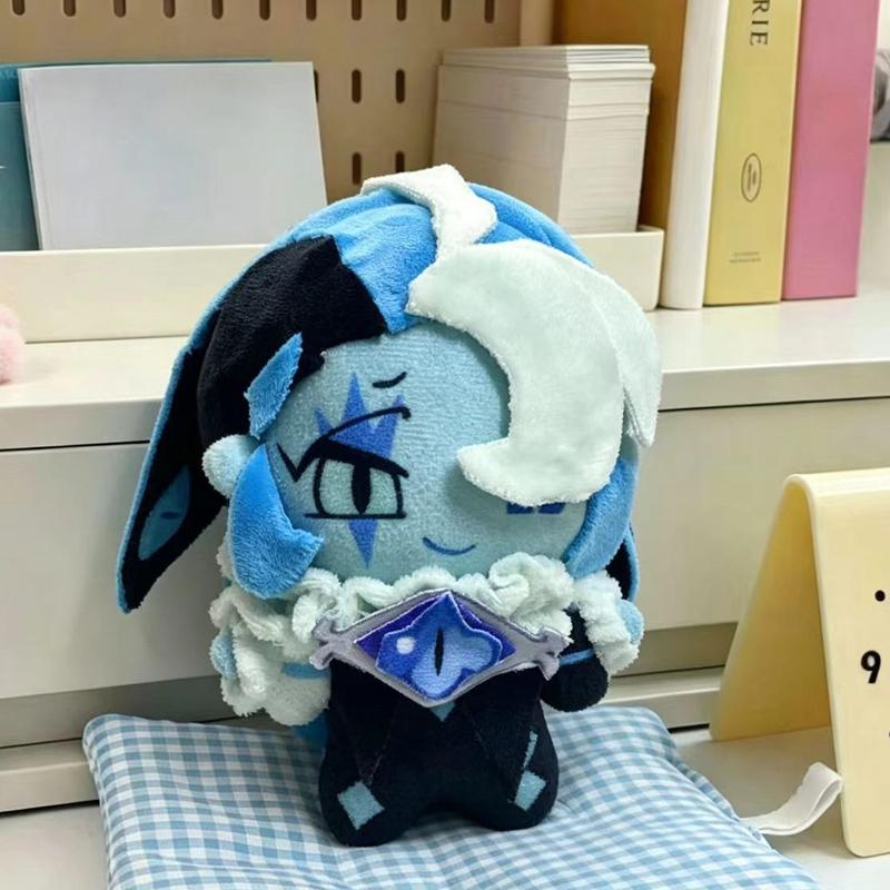 Latest 10cm Cosplay Game Cookie Run Kingdom Character Shadow Milk Cookie Plush Toys Cute Cartoon Anime Bag Keychain Plushie Doll